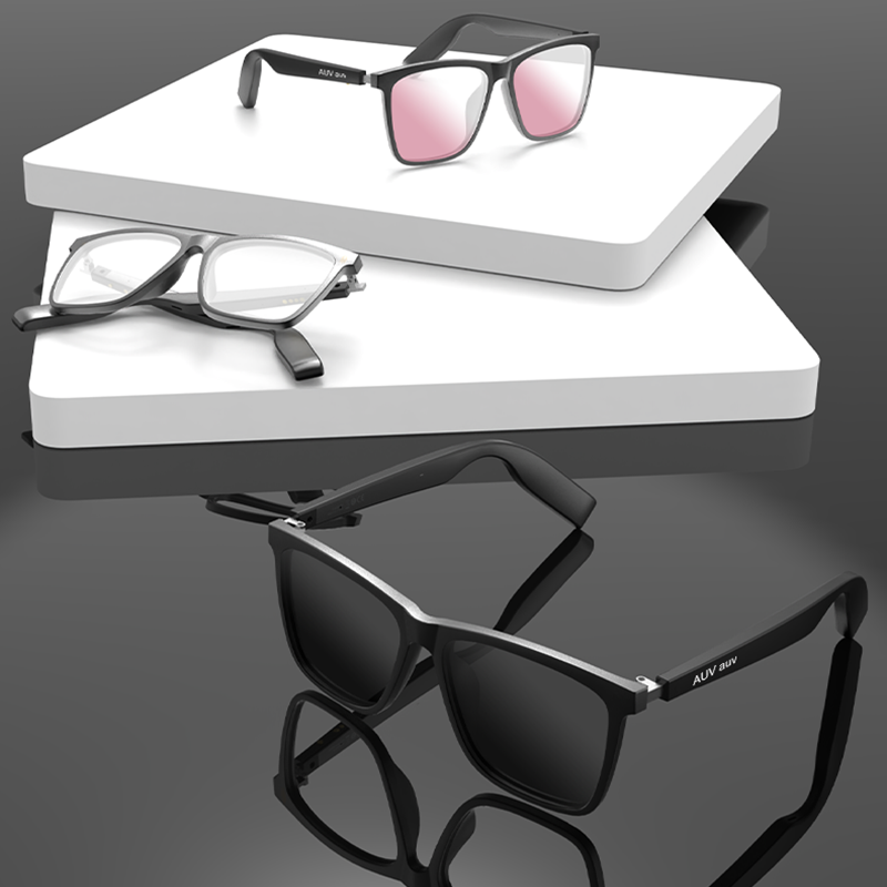 ππ¦ππ«π ππ₯ππ¬π¬ππ¬ with Voice Assistant, Built-in Speaker and Microphone, UV Protection Bluetooth Sunglasses
