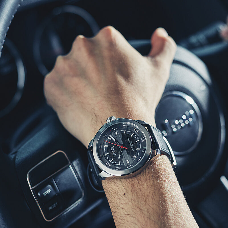 Jeep Grand Cherokee Watch Men's Automatic Mechanical Watch Sports Fashion Waterproof Large Dial Business Watch JPG920 Gift for boyfriend