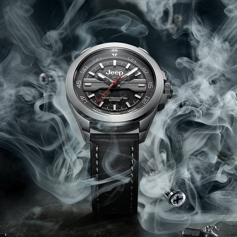 Jeep Grand Cherokee Watch Men's Automatic Mechanical Watch Sports Fashion Waterproof Large Dial Business Watch JPG920 Gift for boyfriend